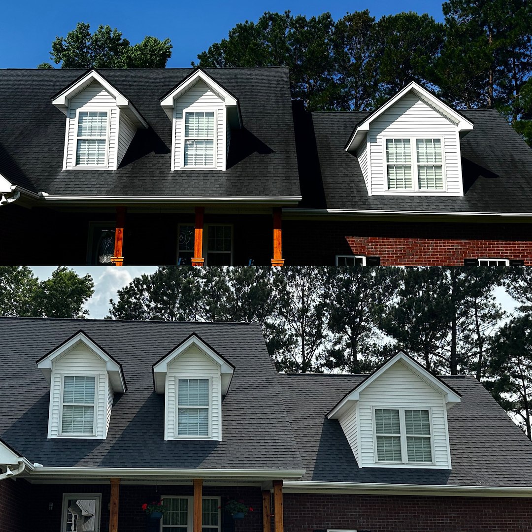 Roof Cleaning & Full Exterior Wash – Moncks Corner, SC